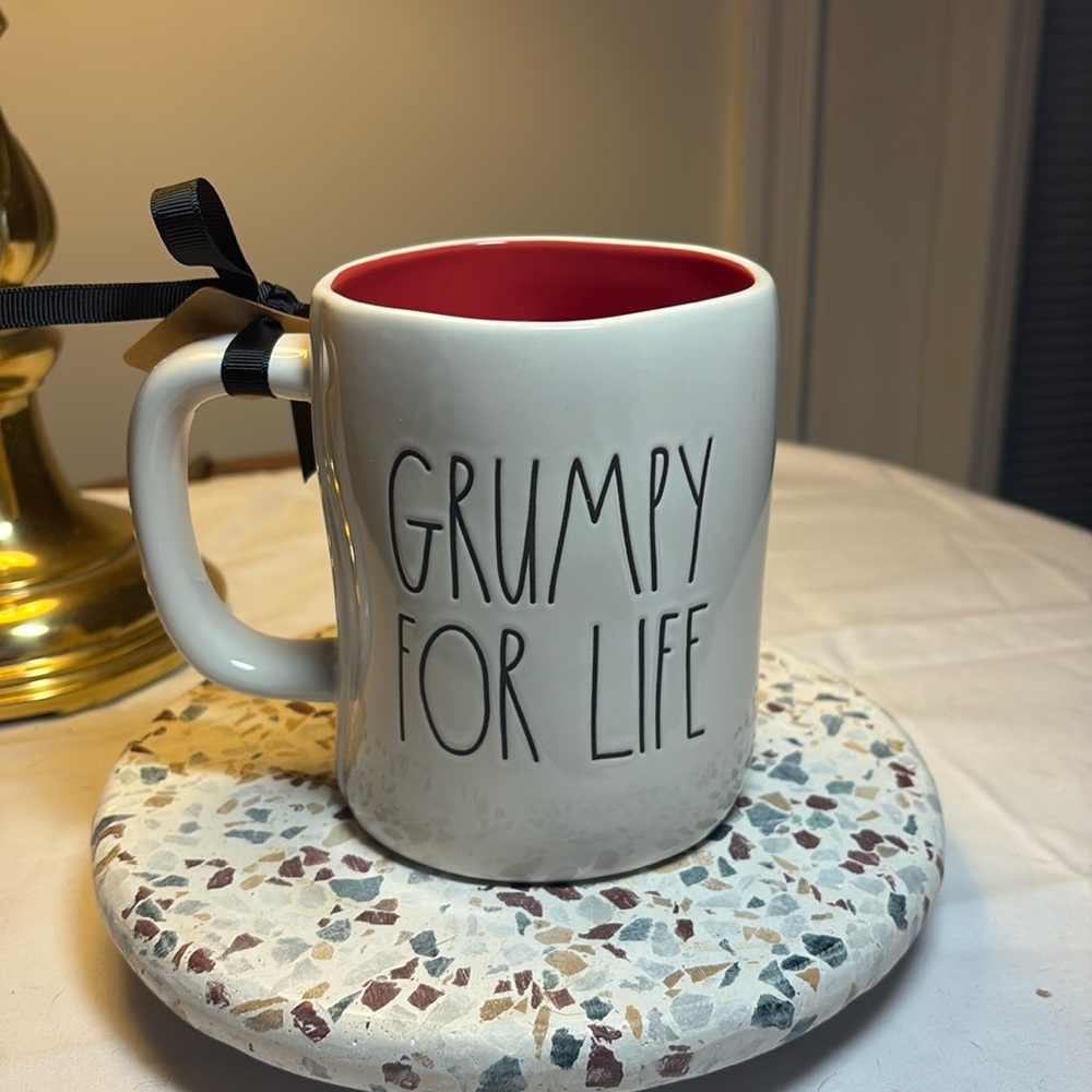 Rae Dunn Grumpy for Life coffee/tea mug